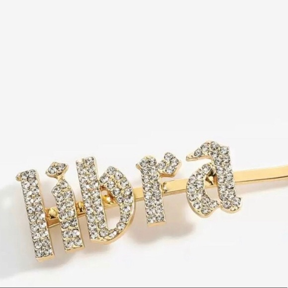 Libra Zodiac Rhinestone Hair Pin - Picture 1 of 1